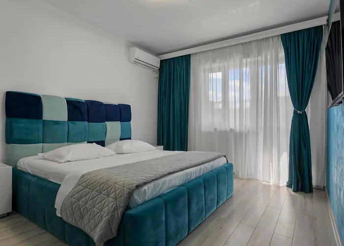 The Blue Norwegian House Апартаменты Бухарест